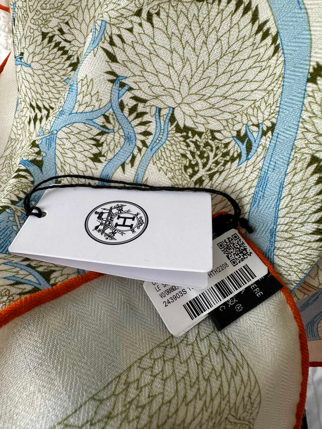 HERMES SCARF 135 CM COLORFUL 393104