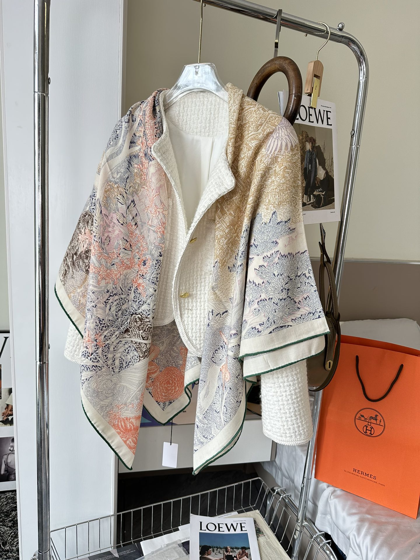 HERMES SCARF 135 CM COLORFUL 393105