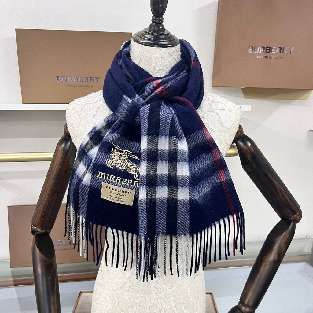 BURBERRY BBR SCARF 180 CM IN CASHMERE 732173