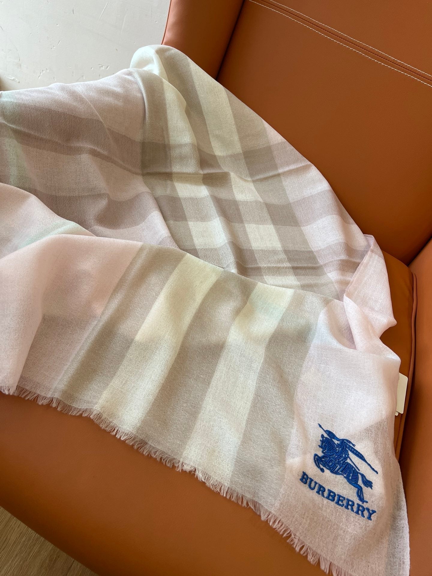 BURBERRY BBR SCARF 200 CM IN CASHMERE 492288