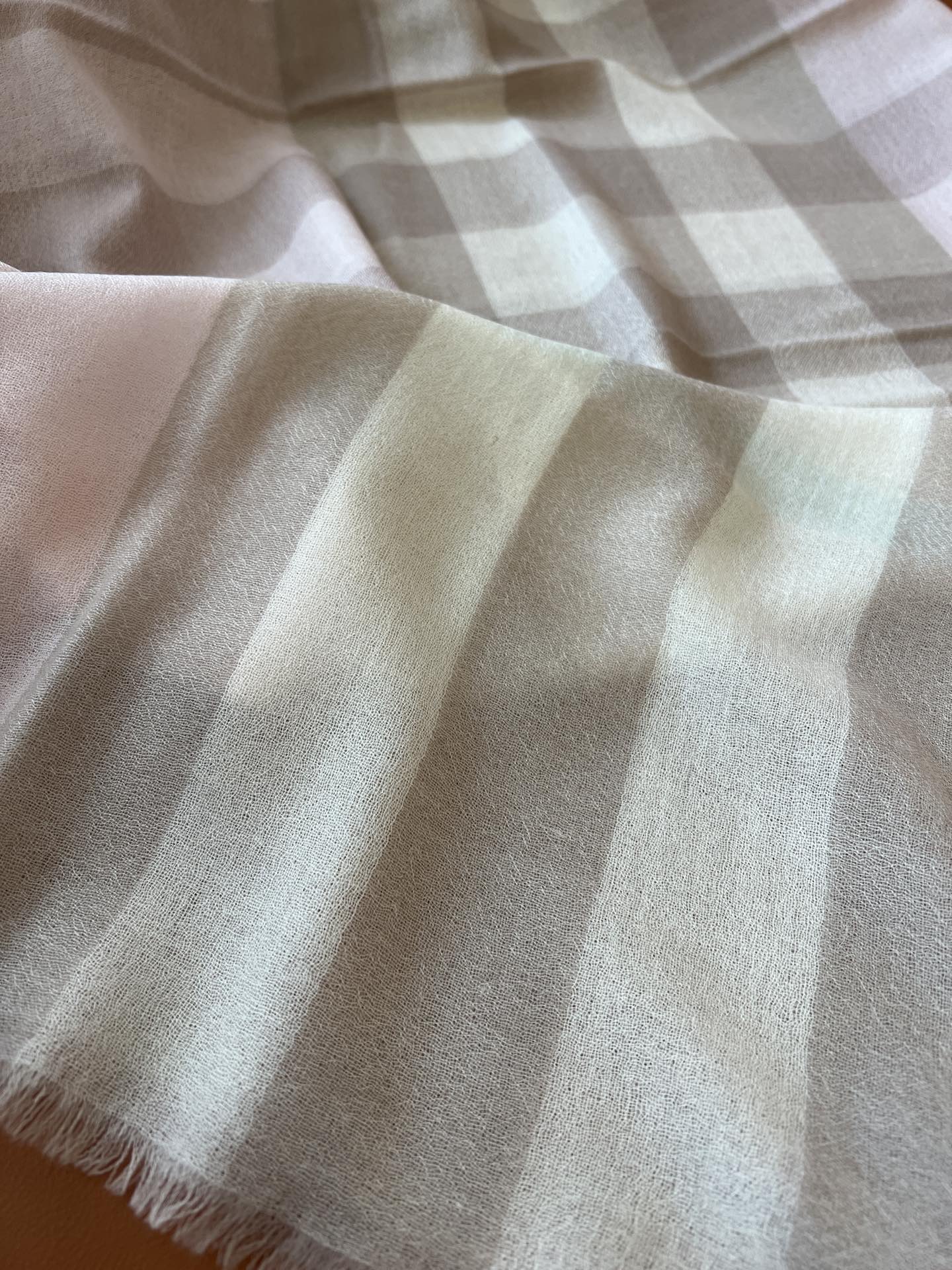 BURBERRY BBR SCARF 200 CM IN CASHMERE 492288
