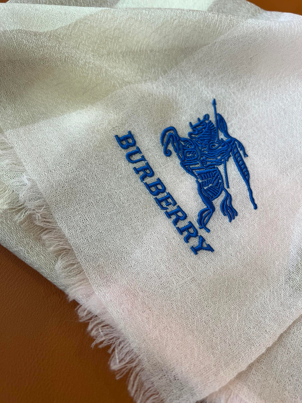 BURBERRY BBR SCARF 200 CM IN CASHMERE 492288
