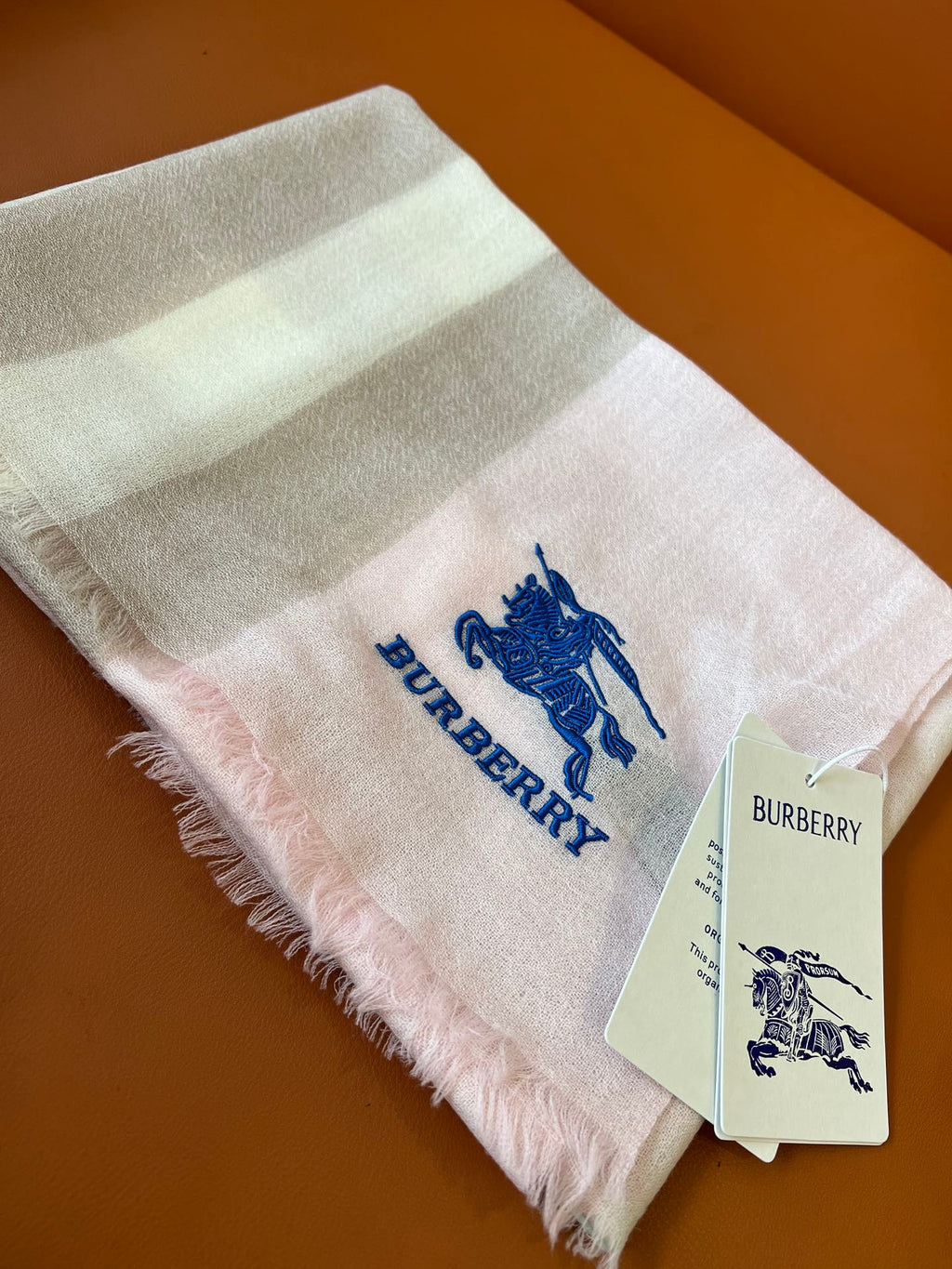 BURBERRY BBR SCARF 200 CM IN CASHMERE 492288