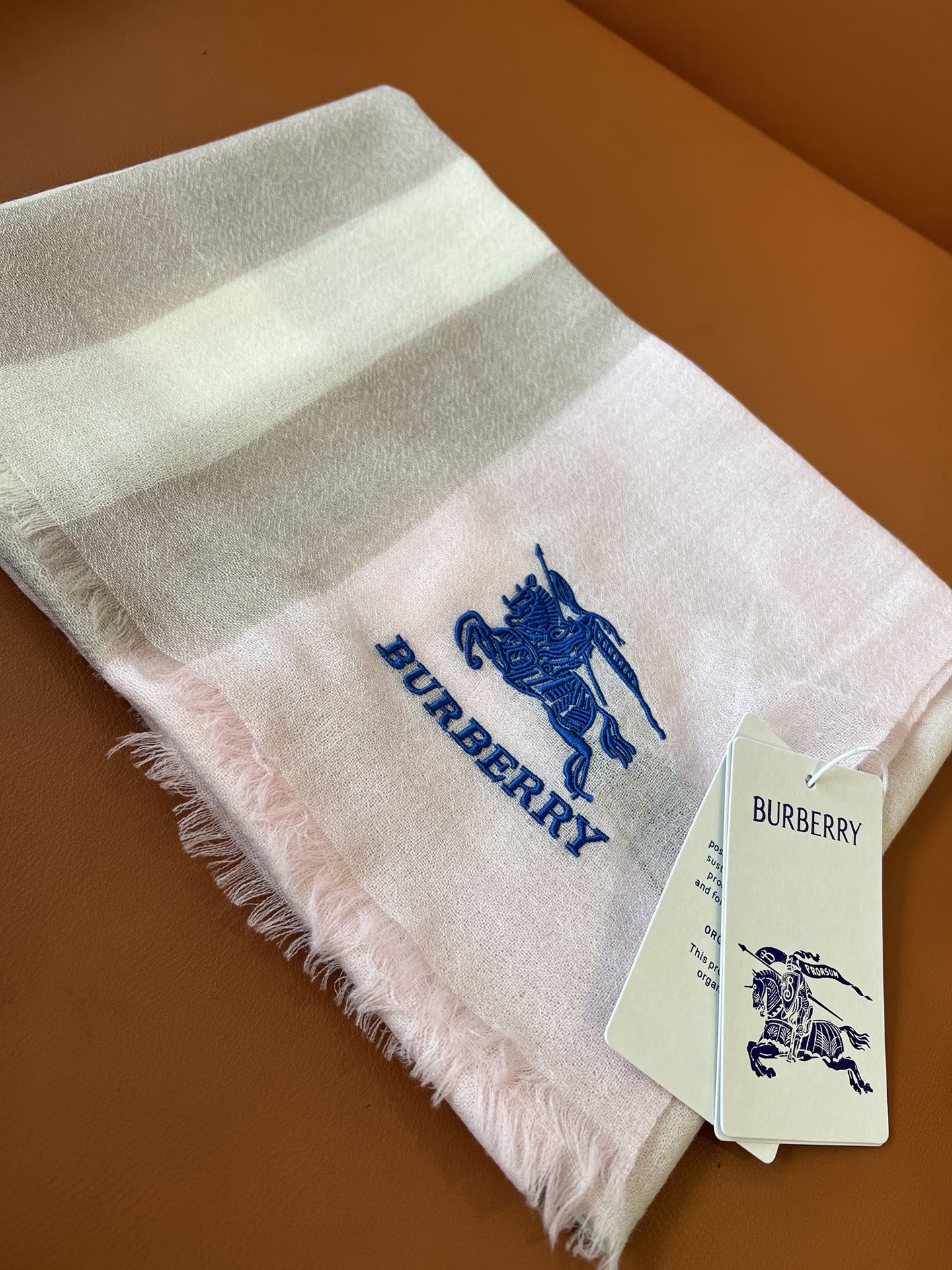 BURBERRY BBR SCARF 200 CM IN CASHMERE 492288