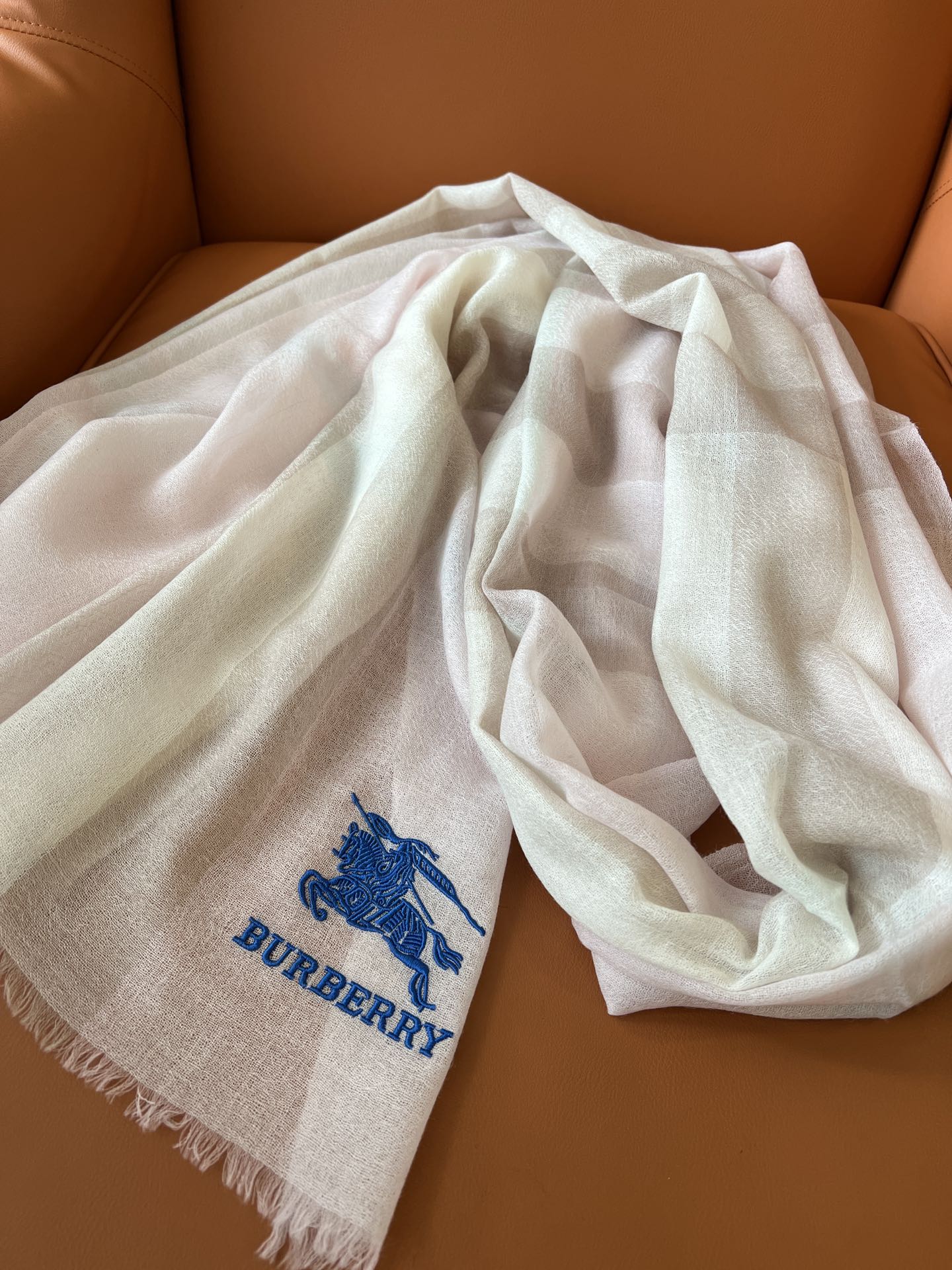 BURBERRY BBR SCARF 200 CM IN CASHMERE 492288