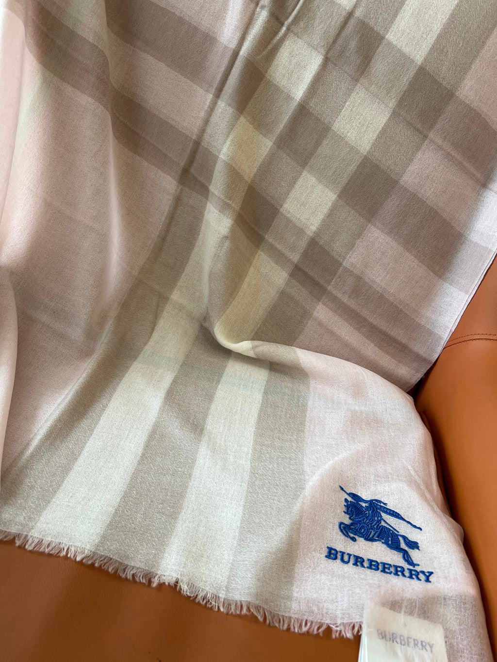 BURBERRY BBR SCARF 200 CM IN CASHMERE 492288