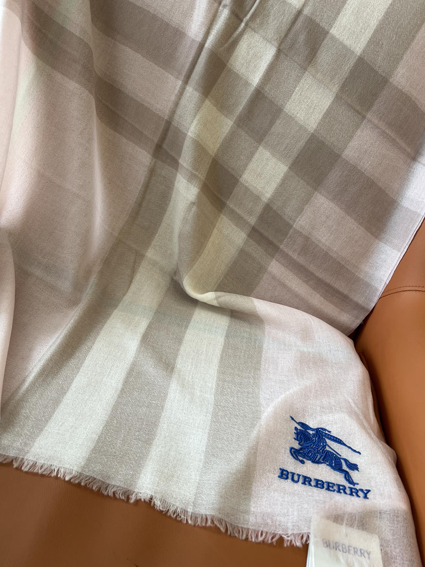 BURBERRY BBR SCARF 200 CM IN CASHMERE 492288