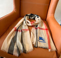 BURBERRY BBR SCARF 200 CM IN CASHMERE 492287