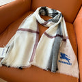 BURBERRY BBR SCARF 200 CM IN CASHMERE 492284