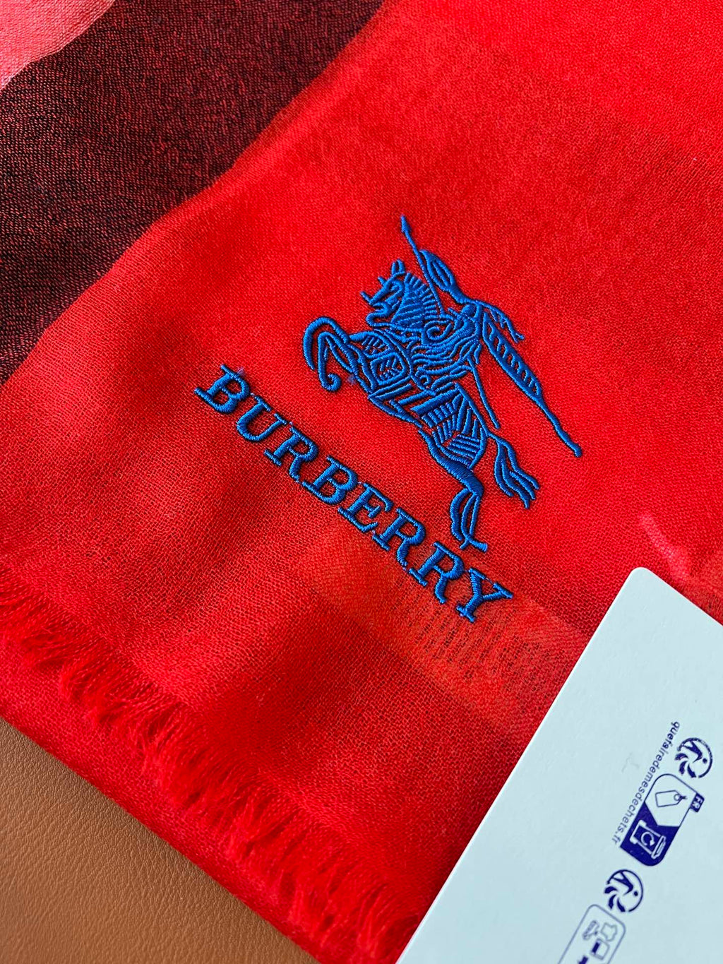 BURBERRY BBR SCARF 200 CM IN CASHMERE 492286