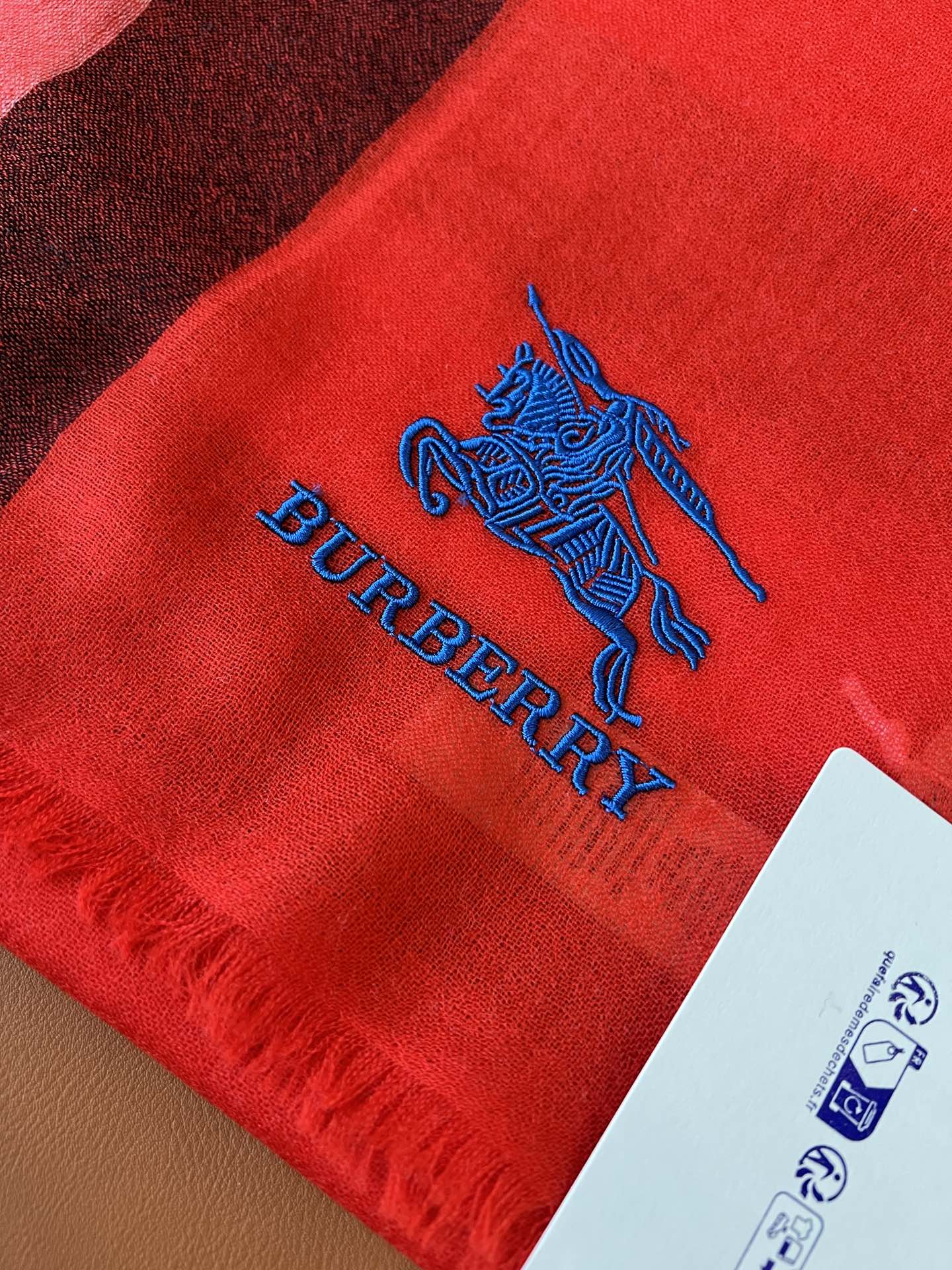 BURBERRY BBR SCARF 200 CM IN CASHMERE 492286