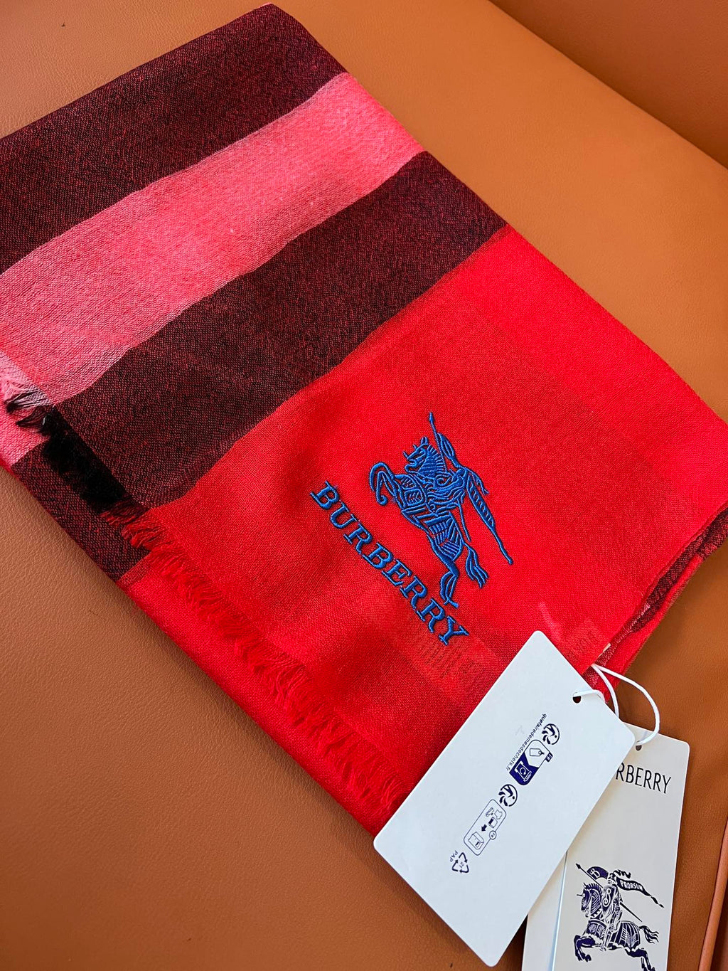 BURBERRY BBR SCARF 200 CM IN CASHMERE 492286