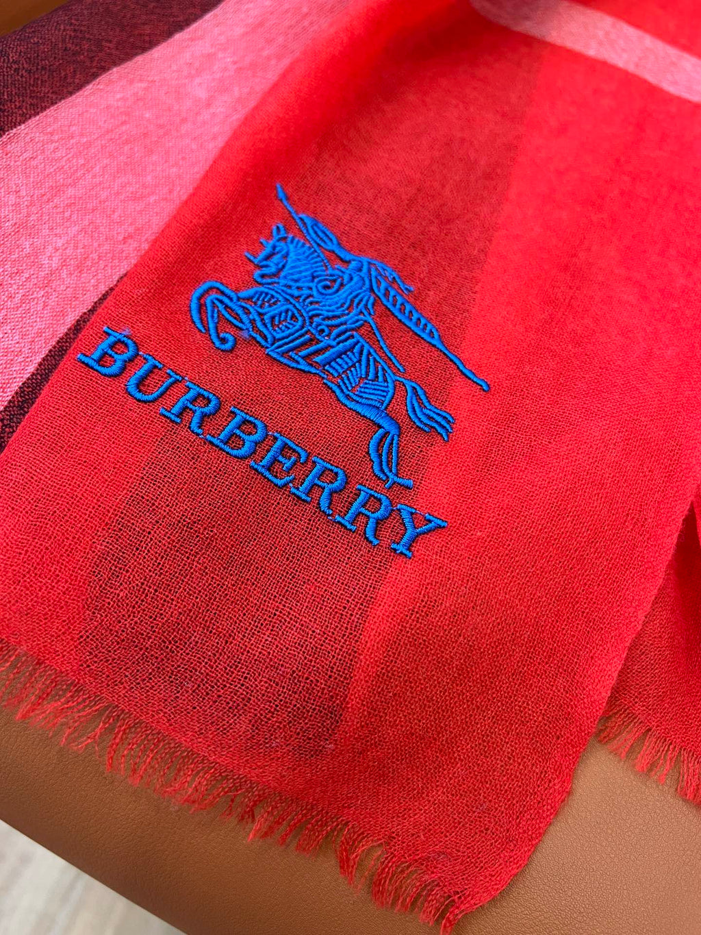 BURBERRY BBR SCARF 200 CM IN CASHMERE 492286