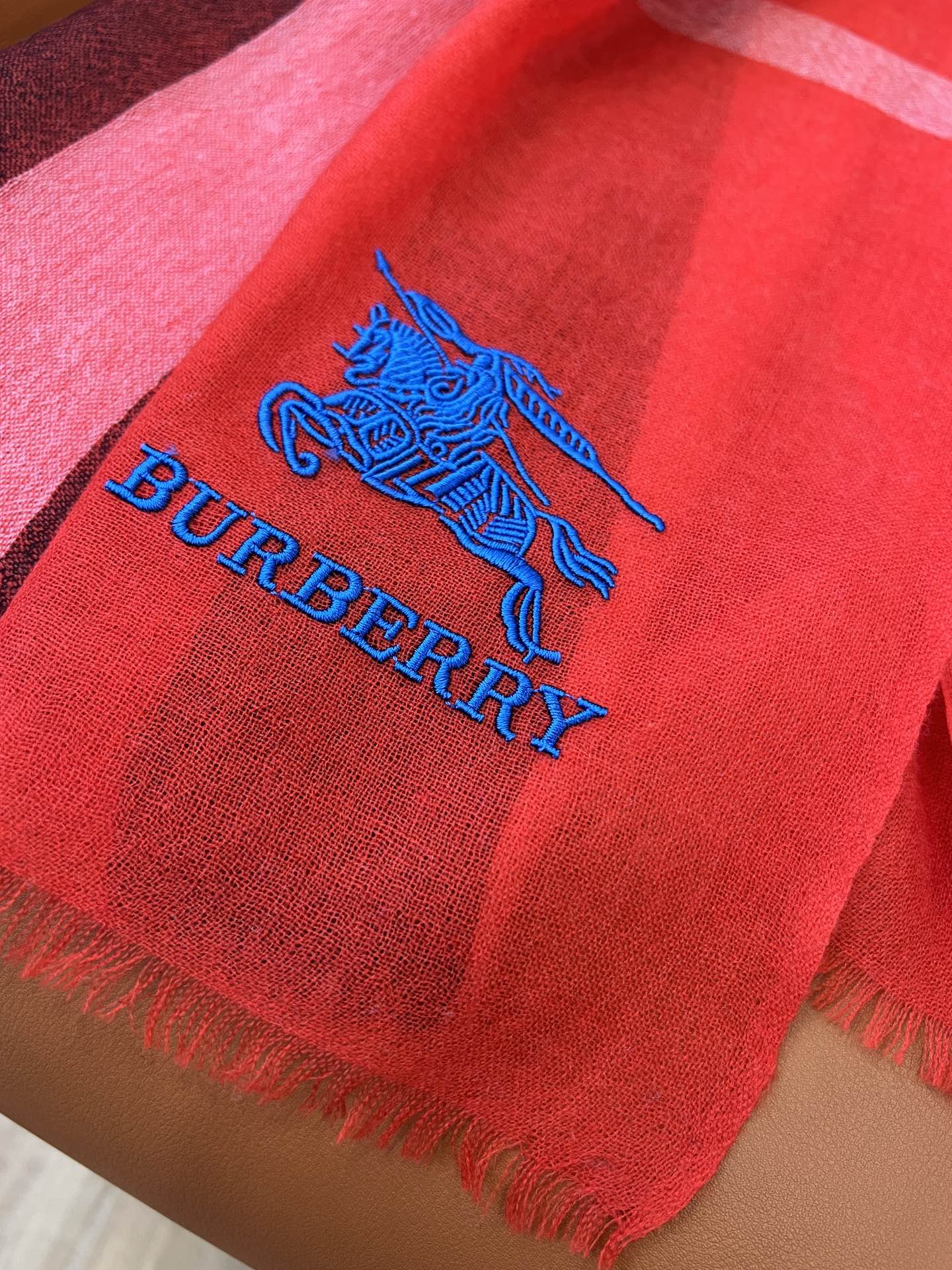 BURBERRY BBR SCARF 200 CM IN CASHMERE 492286