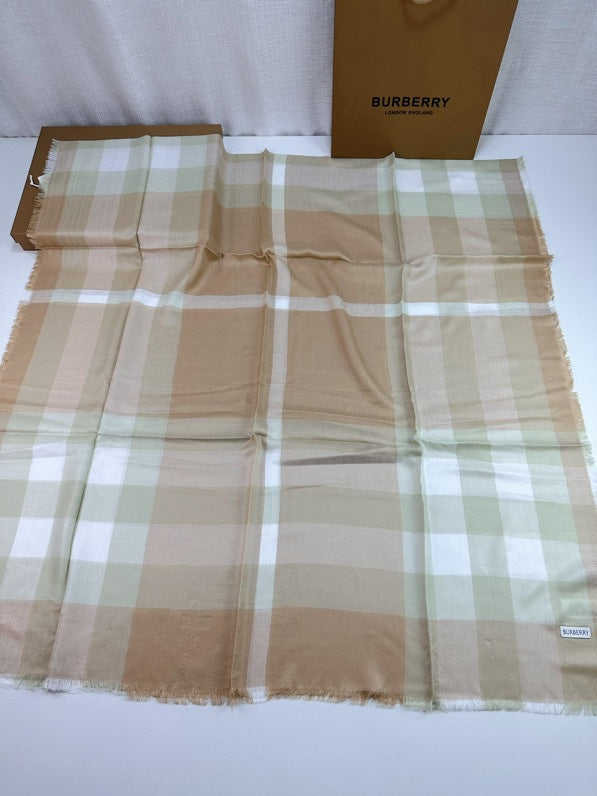 BURBERRY BBR SCARF 200 CM IN CASHMERE 740383