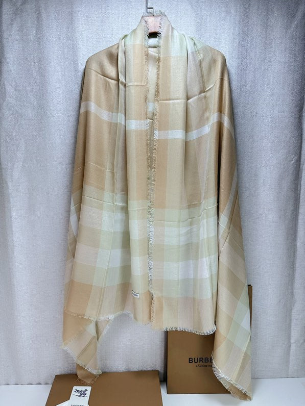 BURBERRY BBR SCARF 200 CM IN CASHMERE 740383