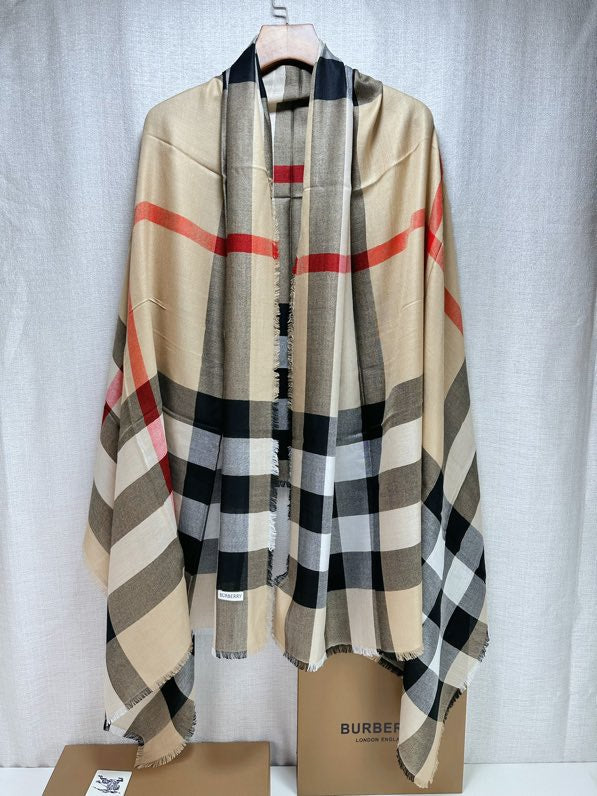 BURBERRY BBR SCARF 200 CM IN CASHMERE 740384