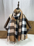 BURBERRY BBR SCARF 200 CM IN CASHMERE 740386