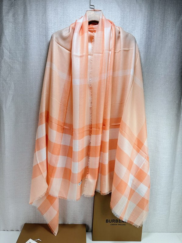 BURBERRY BBR SCARF 200 CM IN CASHMERE 740387