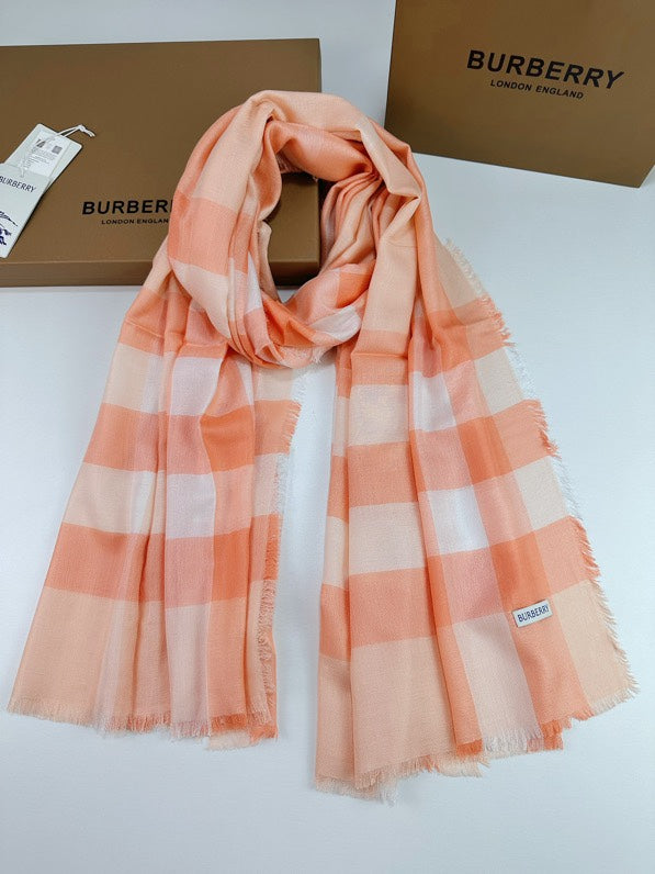 BURBERRY BBR SCARF 200 CM IN CASHMERE 740387