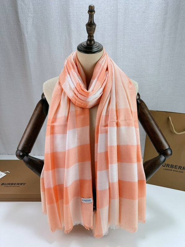 BURBERRY BBR SCARF 200 CM IN CASHMERE 740387