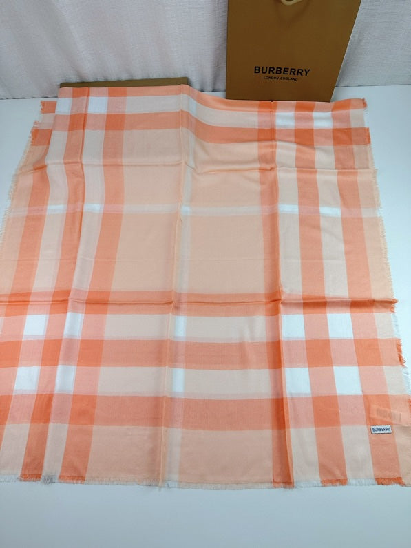 BURBERRY BBR SCARF 200 CM IN CASHMERE 740387