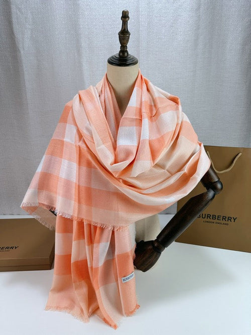 BURBERRY BBR SCARF 200 CM IN CASHMERE 740387