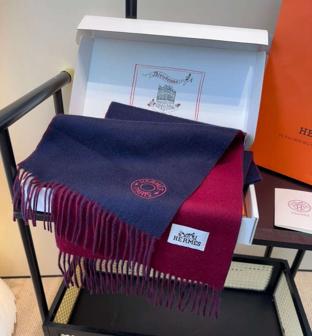 HERMES HERMES 25S SCARF 190 IN CASERE 854619