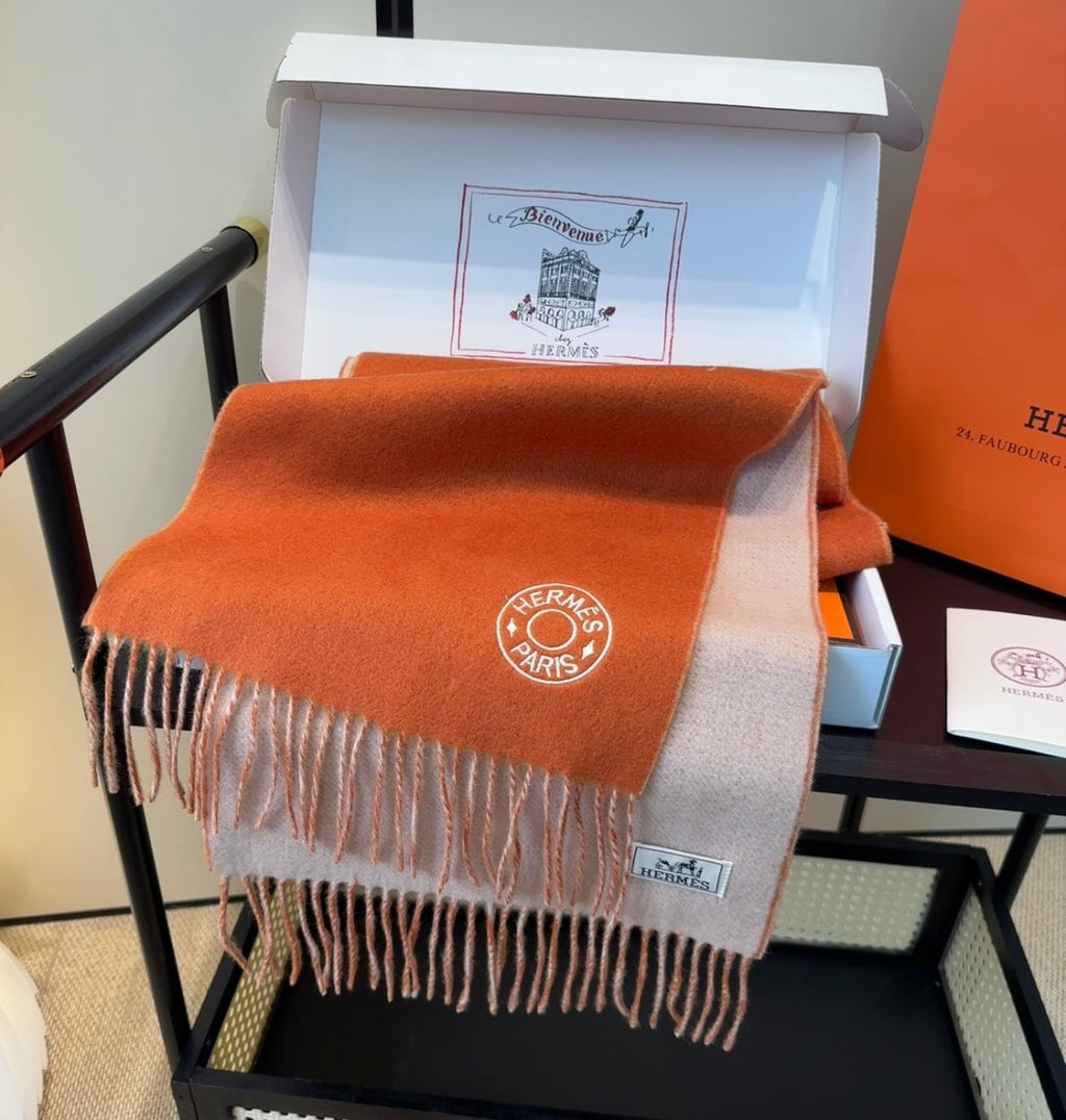 HERMES HERMES 25S SCARF 190 IN CASERE 854622