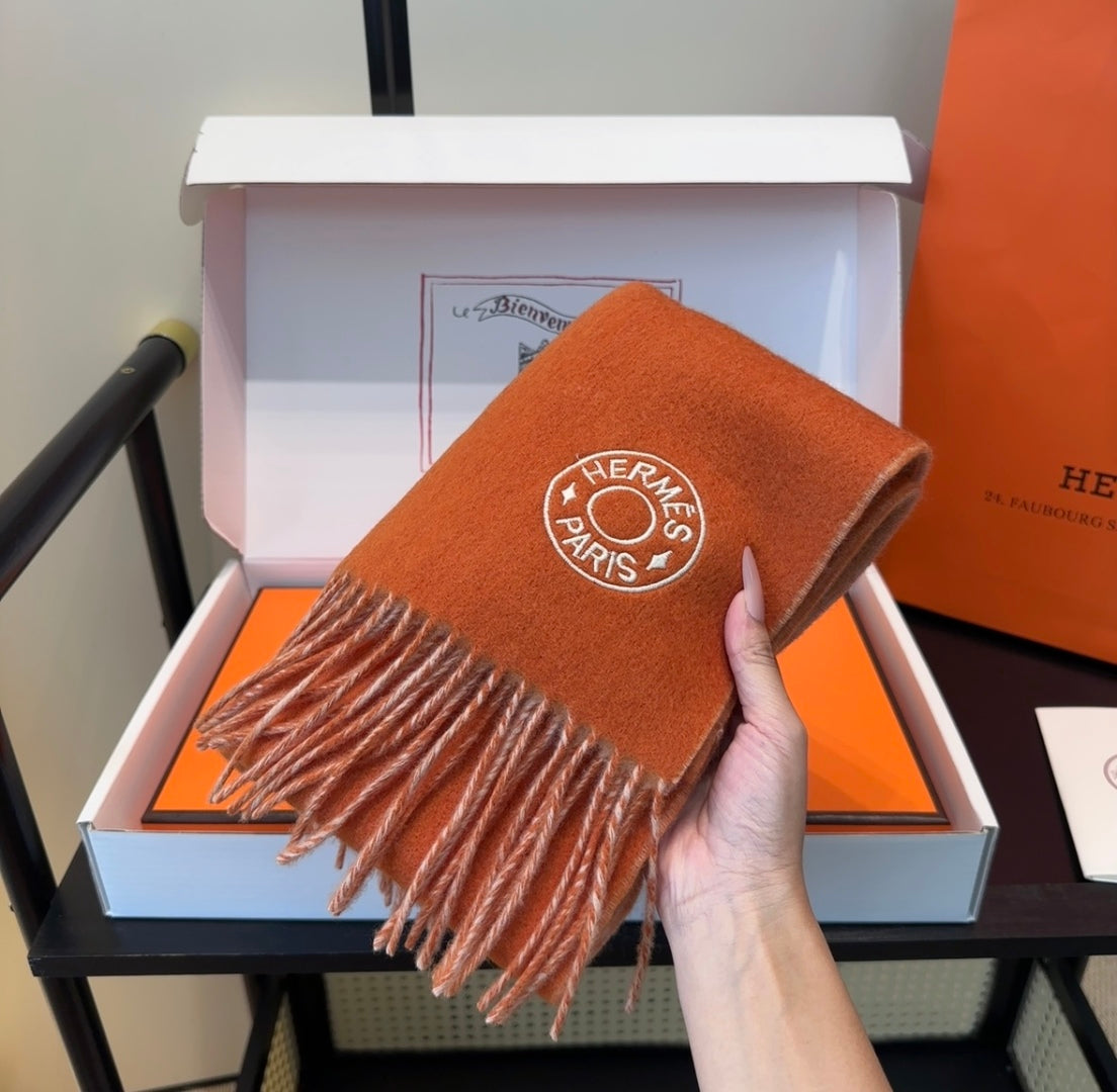 HERMES HERMES 25S SCARF 190 IN CASERE 854622