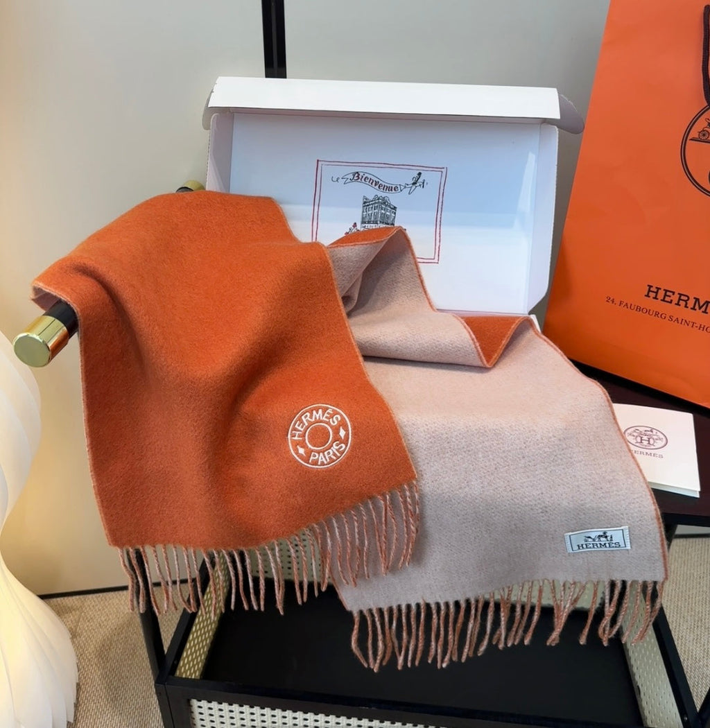 HERMES HERMES 25S SCARF 190 IN CASERE 854622