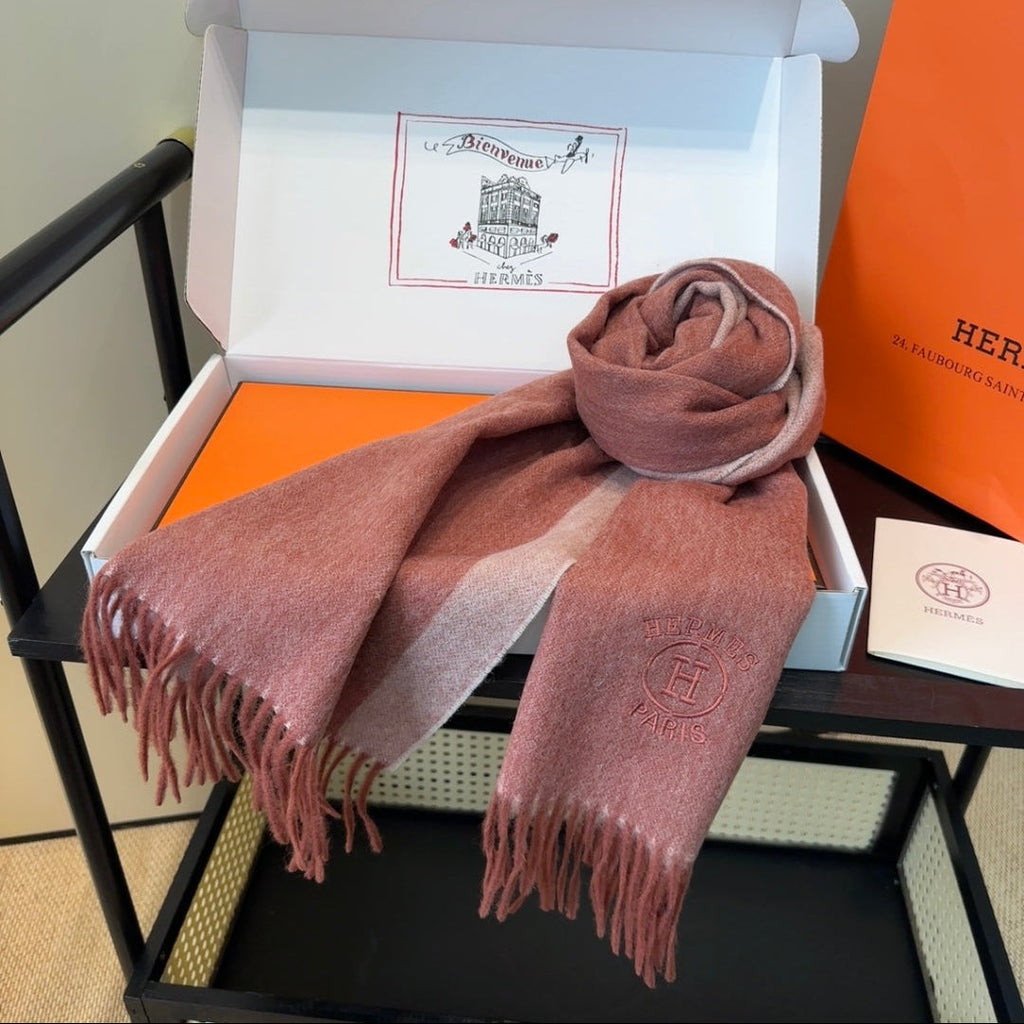 HERMES HERMES 25S SCARF 190 IN CASERE 854634