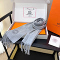 HERMES HERMES 25S SCARF 190 IN CASERE 986049