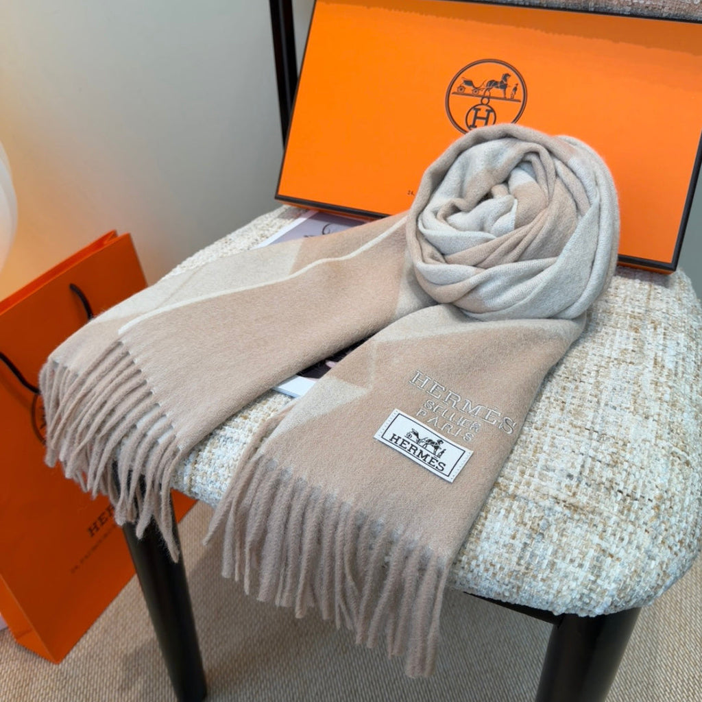 HERMES HERMES 25S SCARF 190 IN CASERE 987694