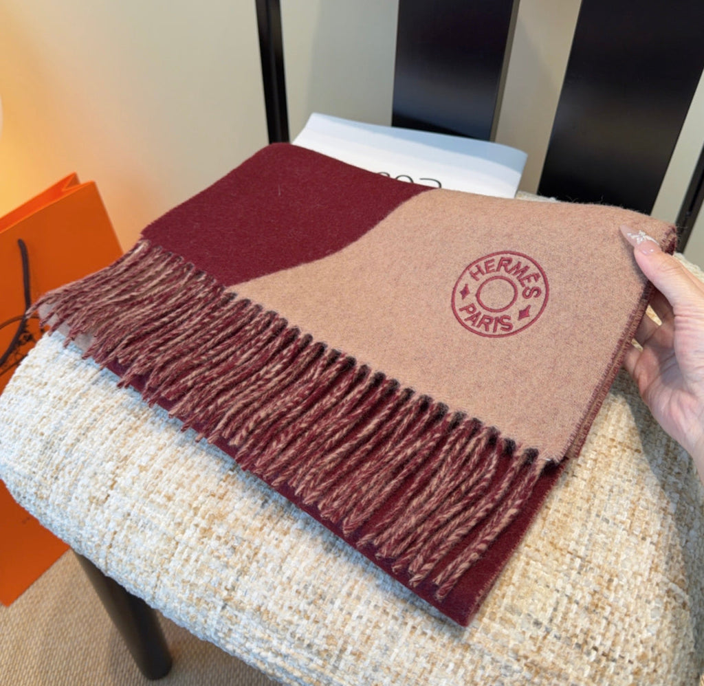 HERMES HERMES 25S SCARF 190 IN CASERE 989785