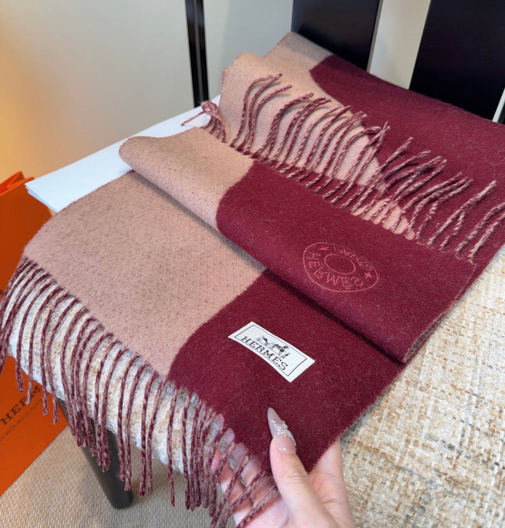 HERMES HERMES 25S SCARF 190 IN CASERE 989785