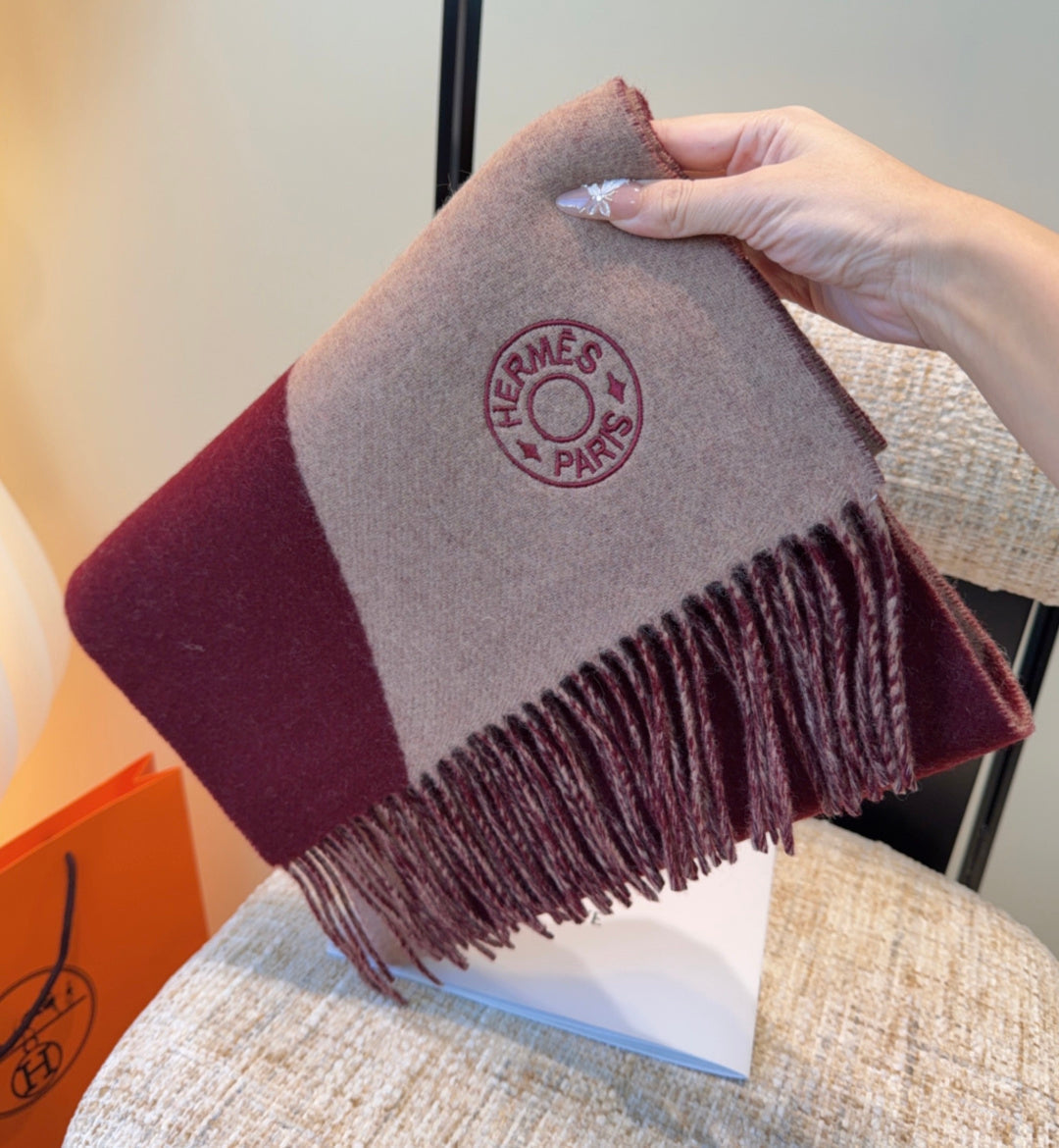 HERMES HERMES 25S SCARF 190 IN CASERE 989785