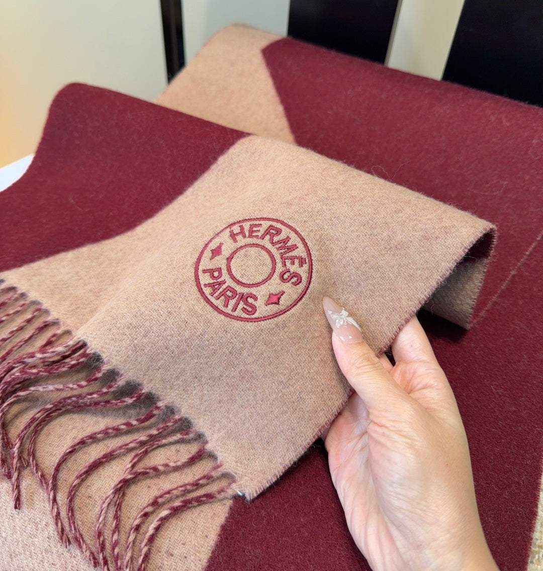 HERMES HERMES 25S SCARF 190 IN CASERE 989785