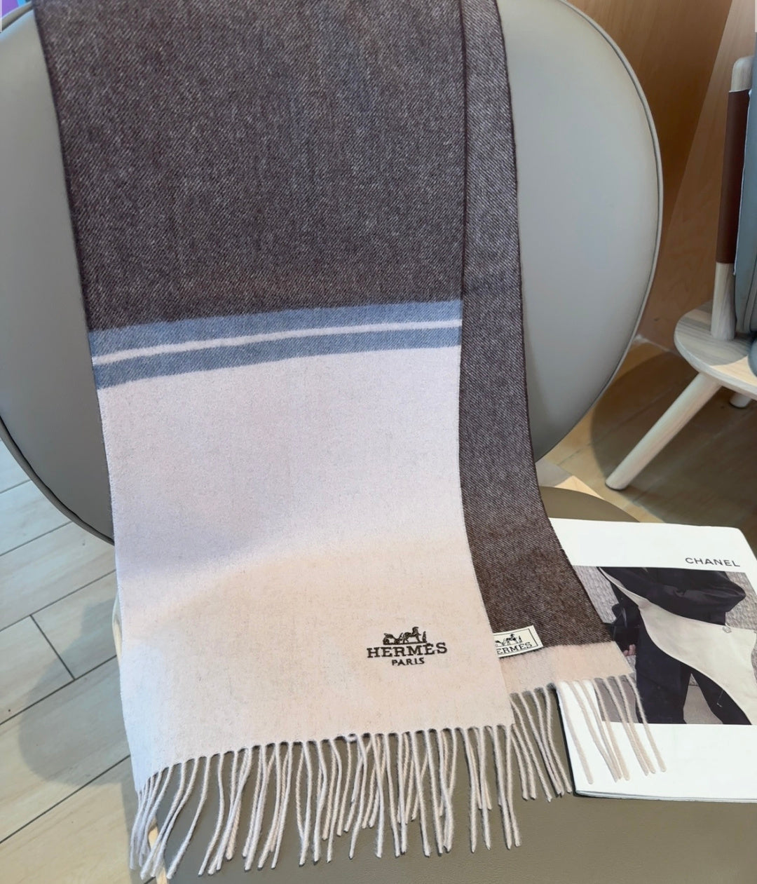 HERMES HERMES 25S SCARF 190 IN CASERE 991972