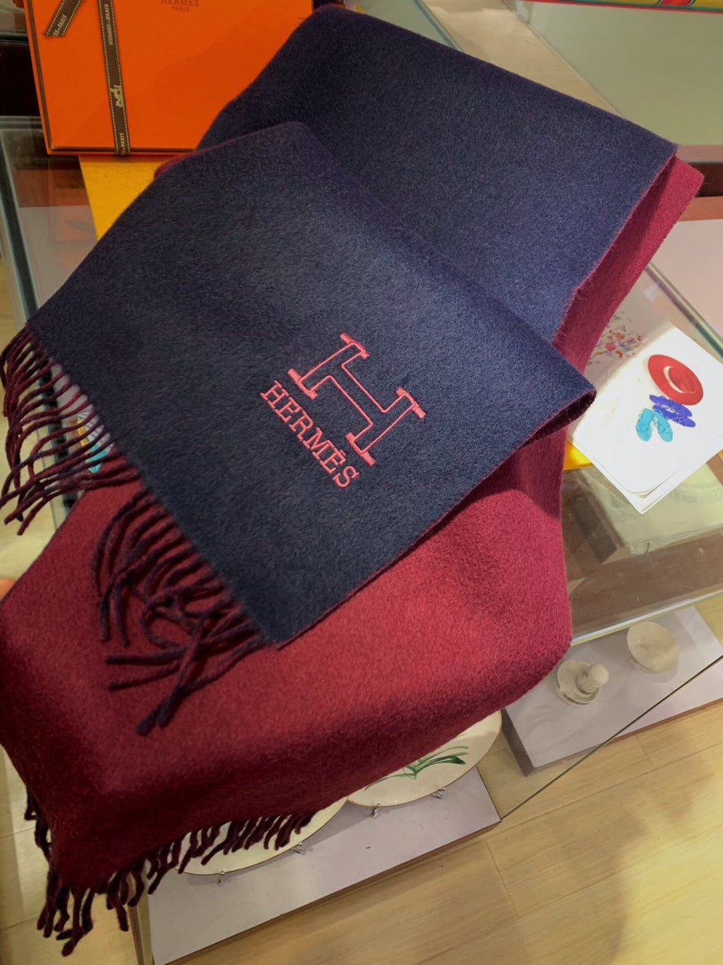 HERMES HERMES 25S SCARF 200 IN CASERE 856514
