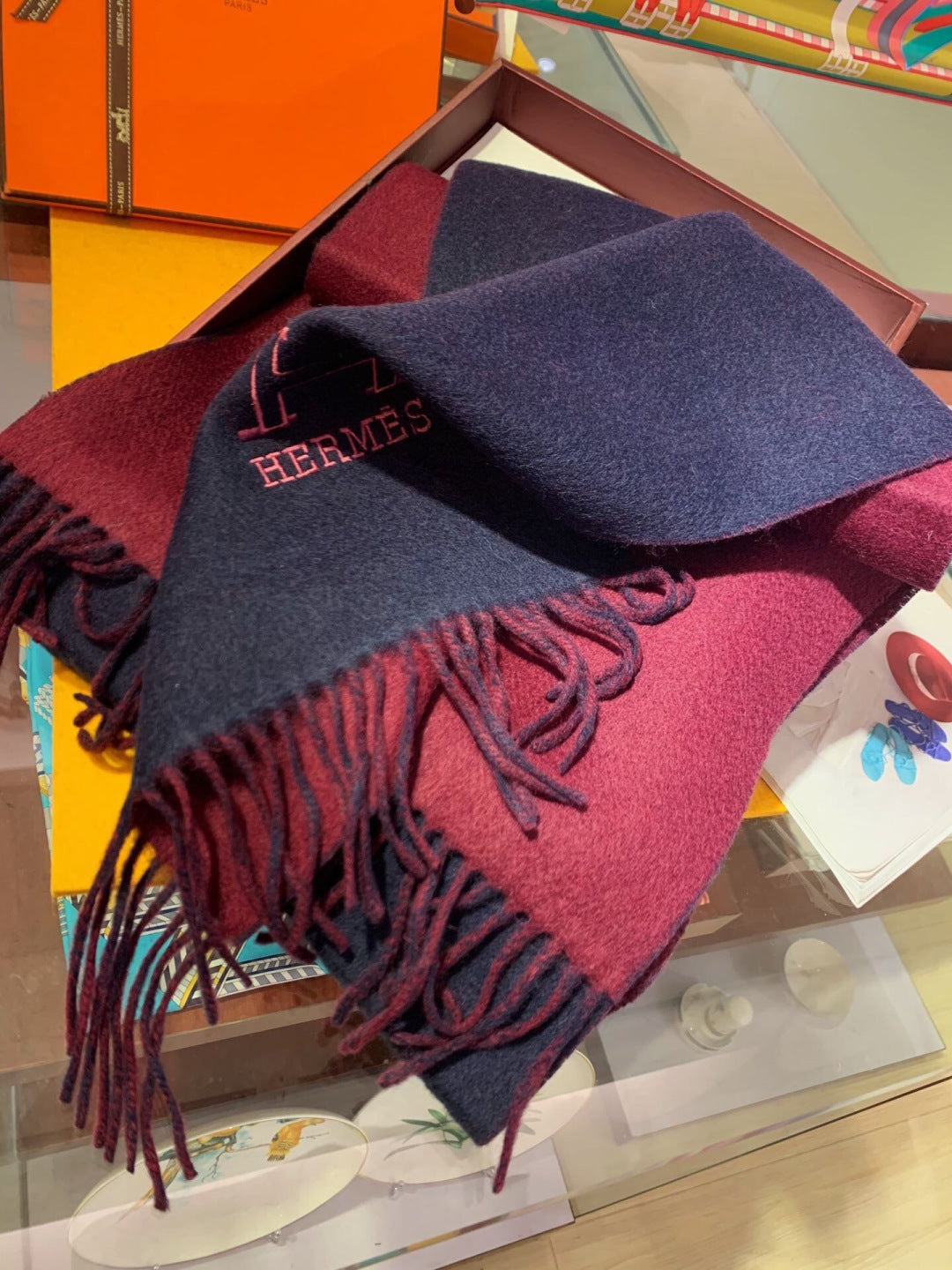 HERMES HERMES 25S SCARF 200 IN CASERE 856514