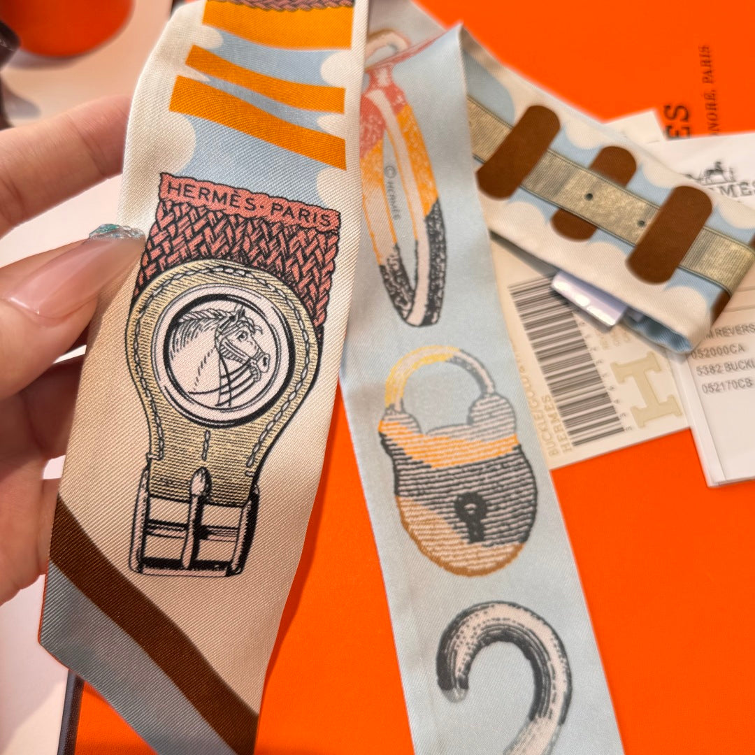 HERMES HERMES 25S SCARF 90 IN SILK 854984