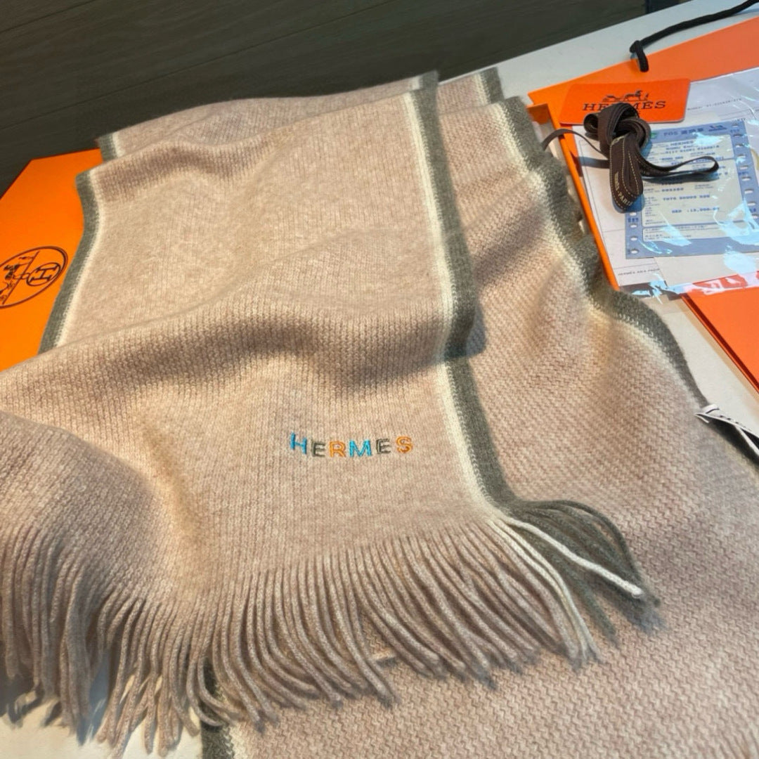 HERMES HERMES 25S SCARF 180 IN CASERE 989877