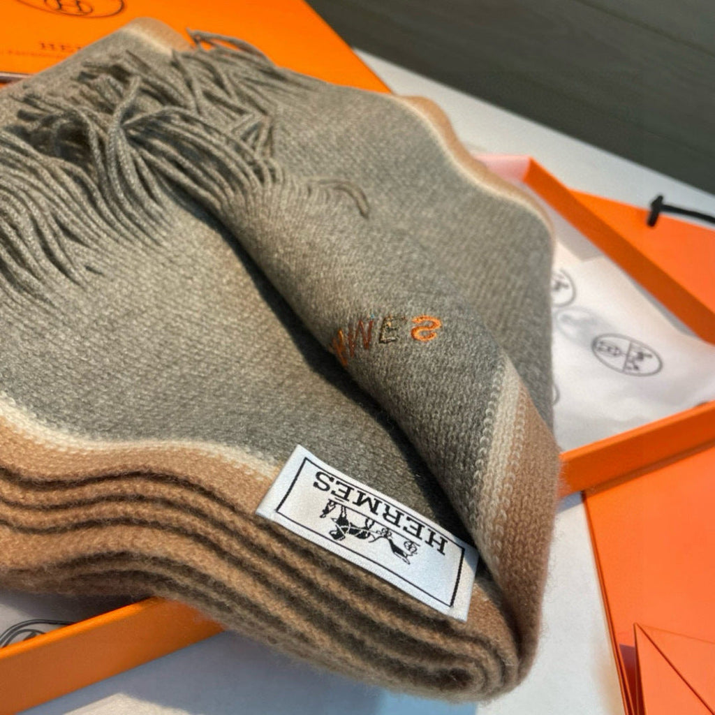 HERMES HERMES 25S SCARF 180 IN CASERE 989878