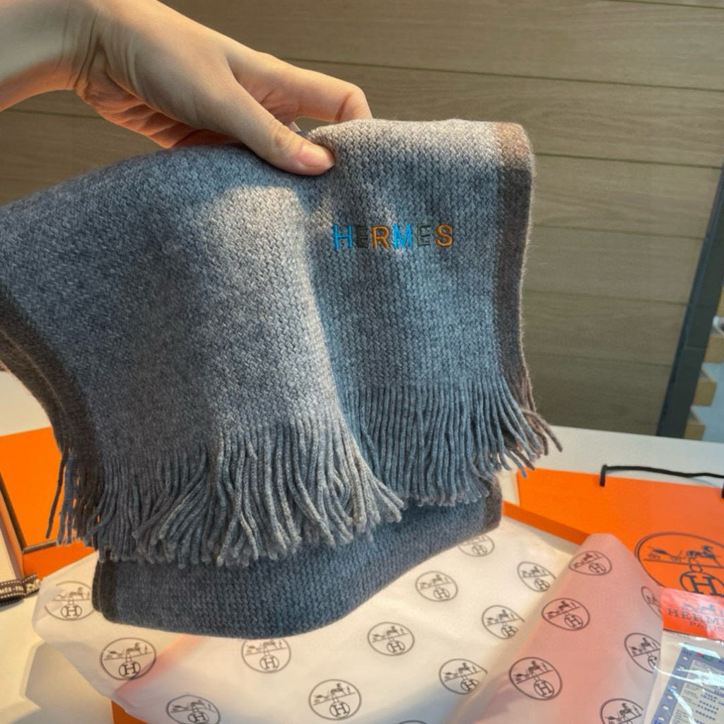 HERMES HERMES 25S SCARF 180 IN CASERE 989879