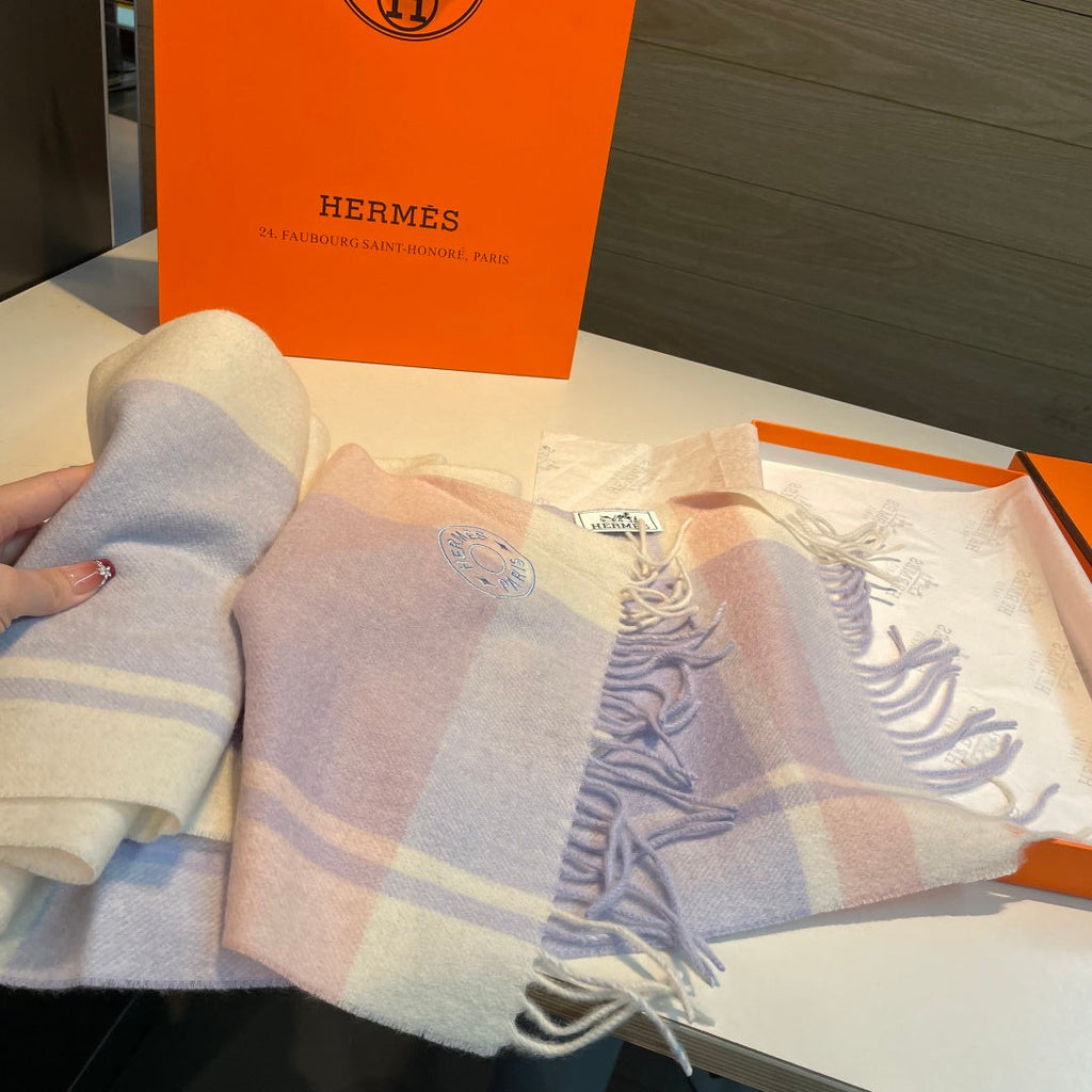HERMES HERMES 25S SCARF 180 IN CASERE 989916
