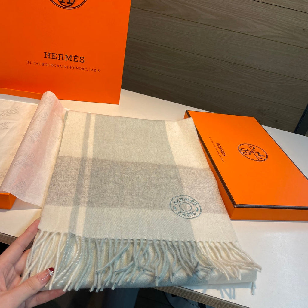 HERMES HERMES 25S SCARF 180 IN CASERE 989917