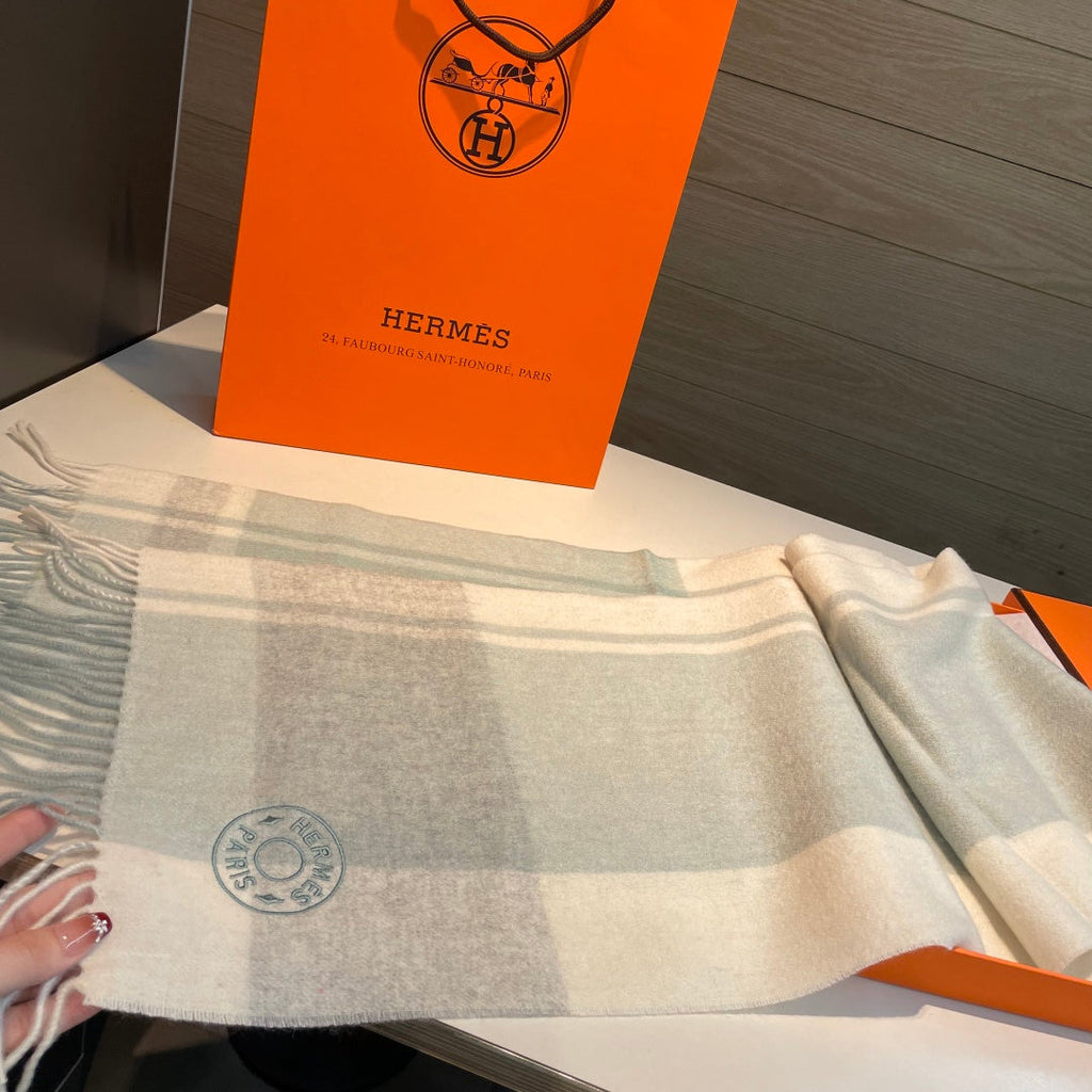 HERMES HERMES 25S SCARF 180 IN CASERE 989917