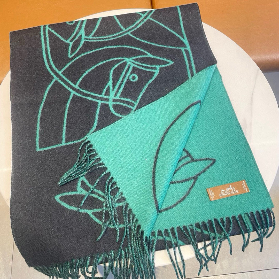 HERMES HERMES 25S SCARF 195 IN CASERE 989850