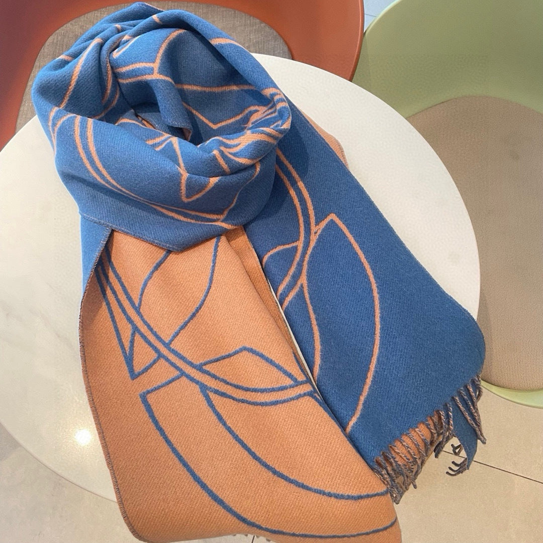 HERMES HERMES 25S SCARF 195 IN CASERE 989852